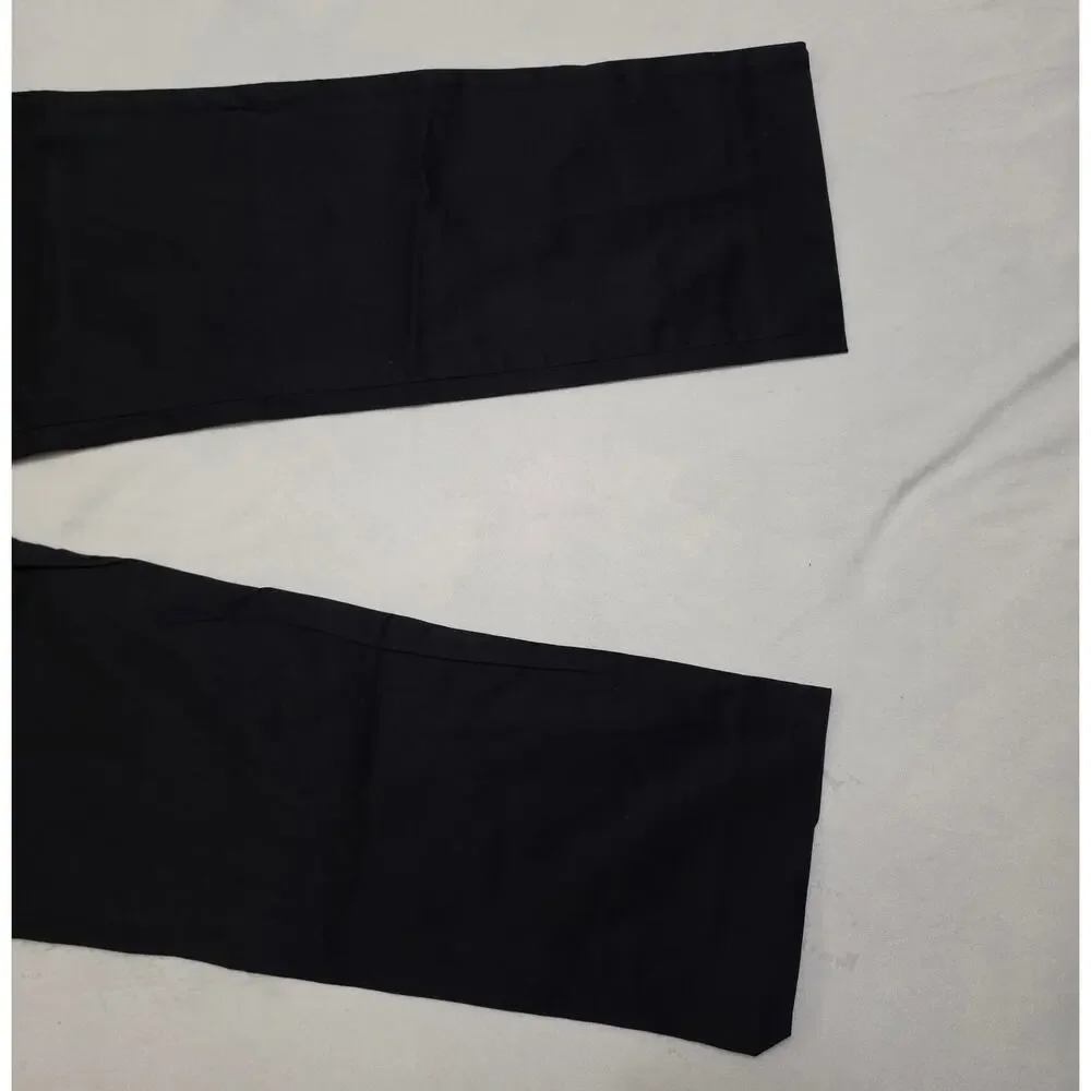 Jones New York Signature Stretch Dress Pants Women's Size 10 Black Straight Leg